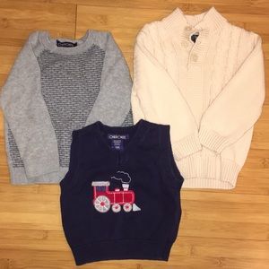Boys’ sweaters